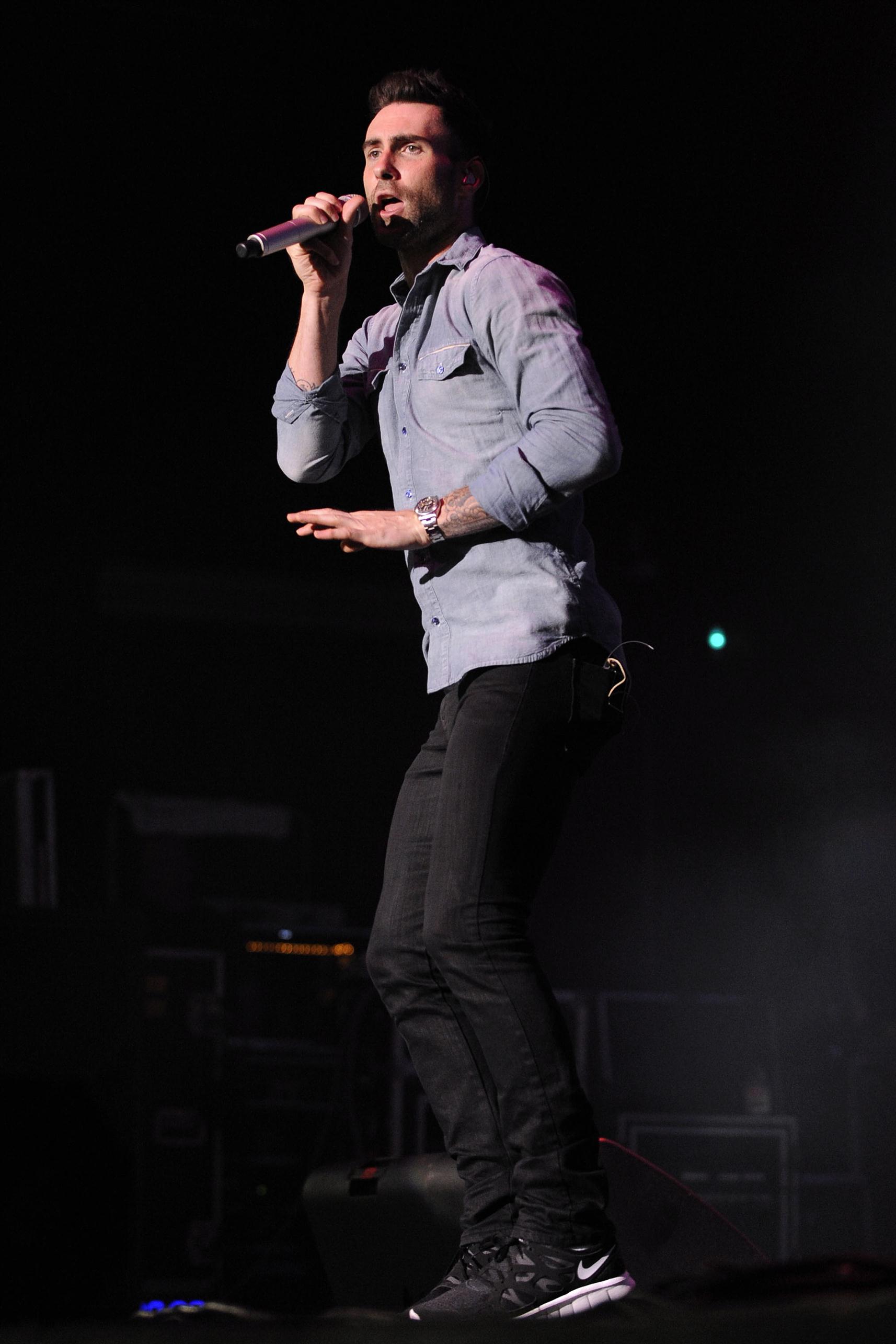 Adam Levine of Maroon 5 performs live at the 'Molson' pictures | Picture 63582